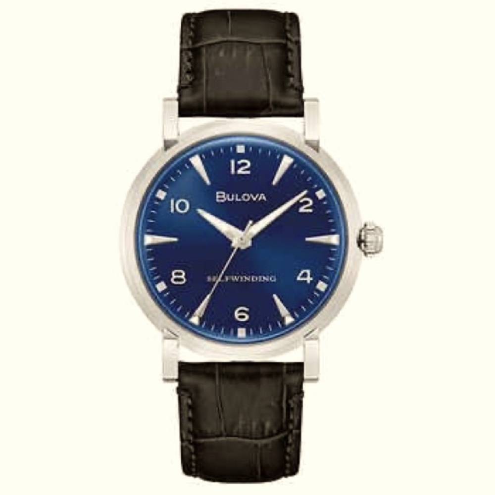 Bulova Classic Stainless Steel Men's Automatic Watch 96a242